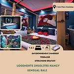 Stanislas Sensual Bali Jacuzzi 300m Place Stanislas Lägenhet Nancy